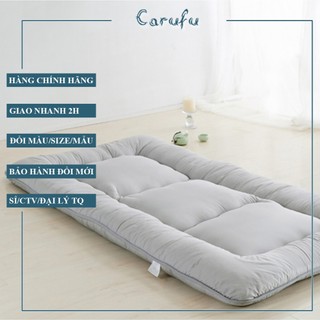 Nệm Topper xuất Nhật cao cấp CARUFU | Dày 10cm và 7cm | Size 1m 1m2 1m4 1m6 1m8 2m