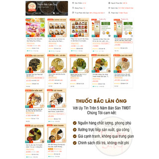 Trà sữa dưỡng nhan thảo mộc, set nguyên liệu đủ vị, mix sẵn, giúp dưỡng nhan, đẹp da - Lãn Ông
