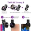 Ống Kính Góc Rộng 0.45x Ống kính 12.5x Macro góc rộng 2 trong 1 Cho ip Android có kẹp gắn dùng
