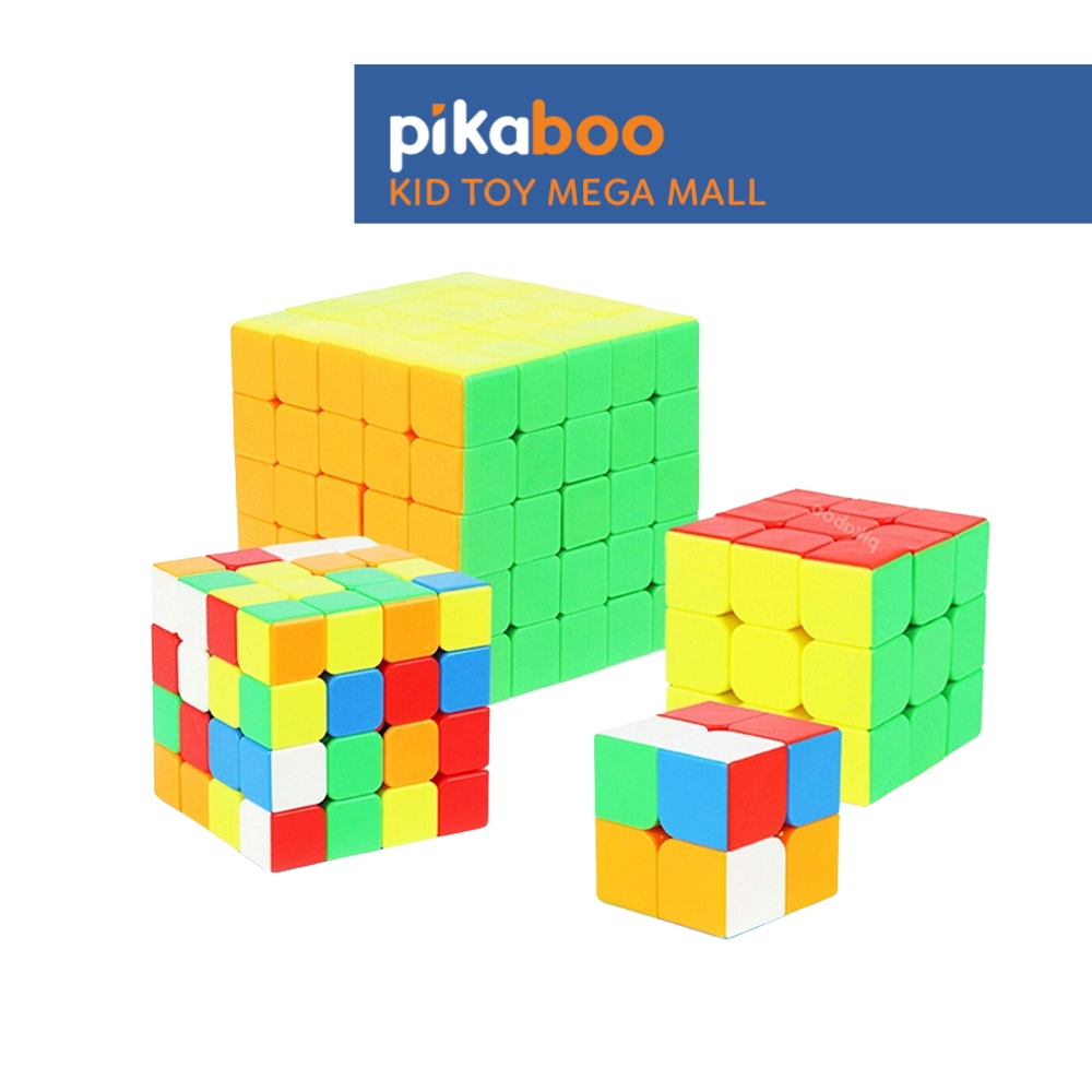 Ảnh Rubic đồ chơi trí tuệ rubik 6 mặt 3x3, 4x4, 5x5 Pikaboo giúp kích thích tư duy phán đoán cho trẻ sớm 1