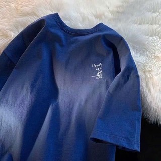 áo thun phông nữ nam unisex 3158 form to rộng tay lỡ KONOVA chất liệu cotton in chữ i dont