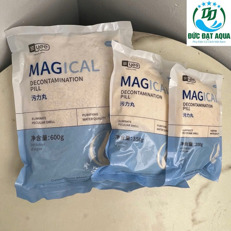 purigen yee làm trong nước, khử màu vàng từ gỗ lũa 200g-350g-600g tặng kèm túi đựng 3