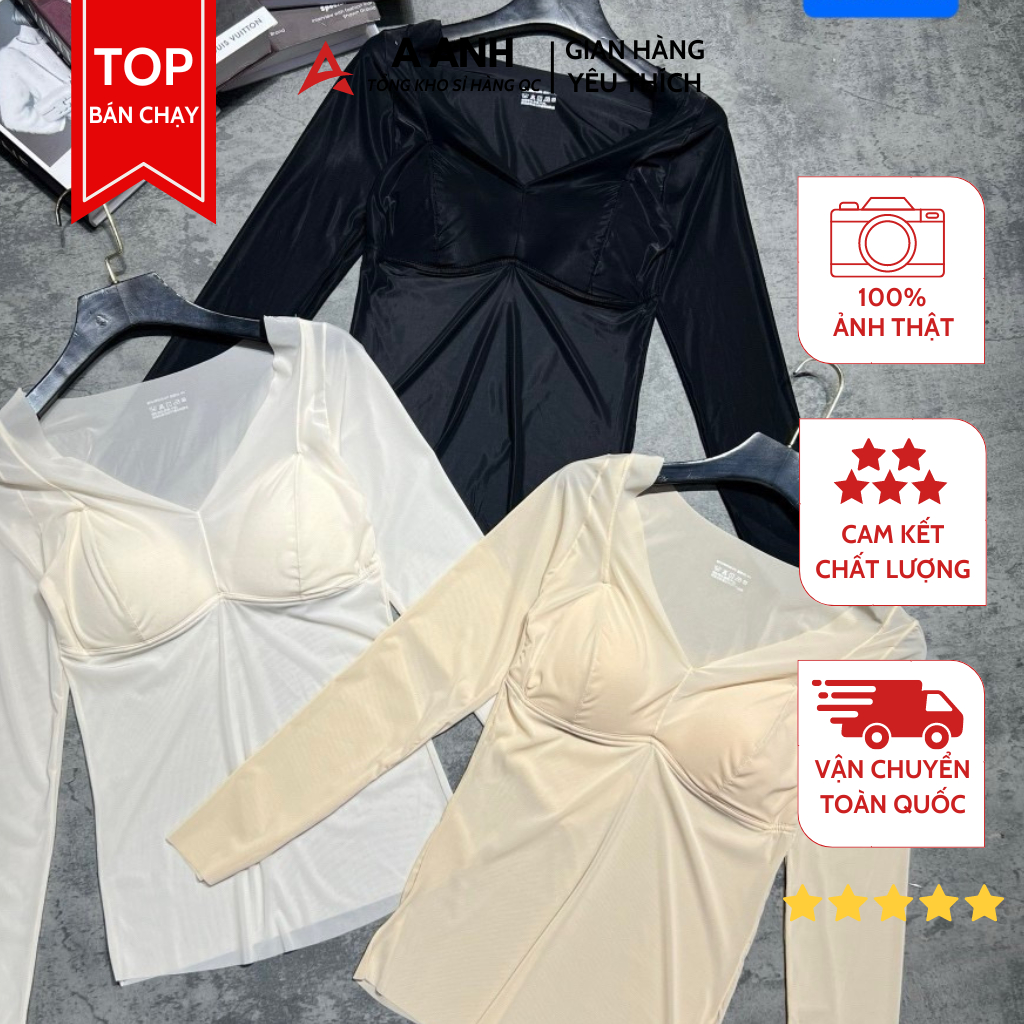 Áo giữ nhiệt 7682# Tàng hình kèm đệm mút cao cấp. fullboxx. chất su thạch mỏng nhẹ siêu đeop