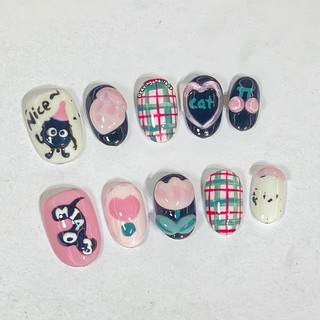 Nailbox form ngắn dễ thương được đổi form