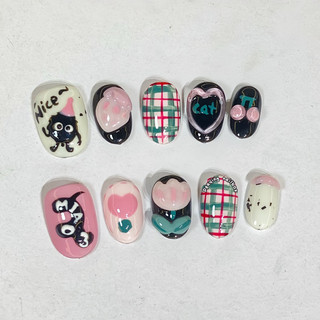 Nailbox form ngắn dễ thương được đổi form