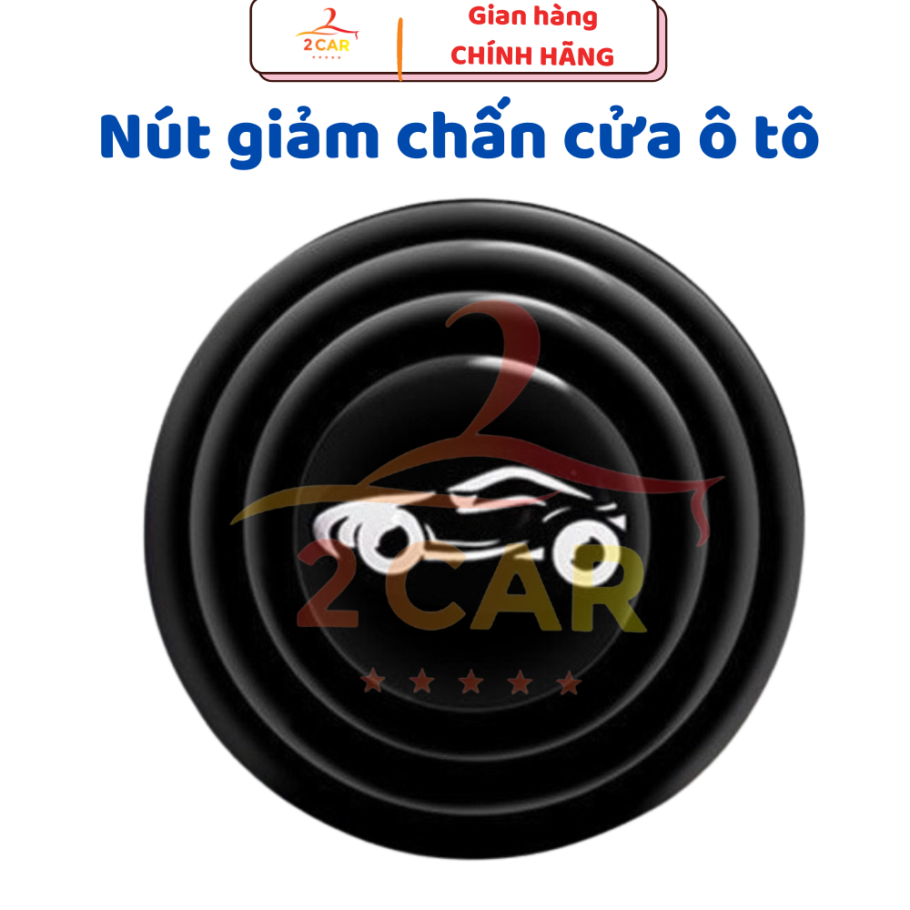 [ COMBO 10 Nút ] Giảm Chấn Ô TÔ, Nút giảm chấn Lực Khi Đóng Mở Cửa, Nút Cao Su Chống Sốc Bảo Vệ Cửa Ô Tô, Nút Giảm chấn