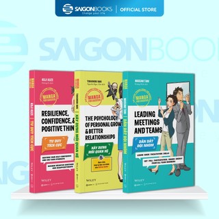 Bộ Sách Manga For Success - Dẫn Dắt Đội Nhóm + Xây Dựng Mối Quan Hệ + Tư Duy Tích Cực