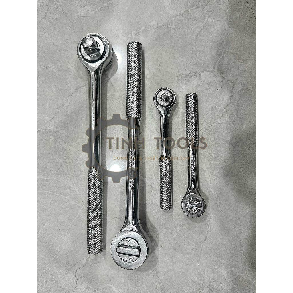 Cần tuýp tự động đầu tròn | Cần siết tự động hiệu TOP 1/2'', 1/4'' cao cấp thân bóng vặn bu lông 2 chiều chính hãng