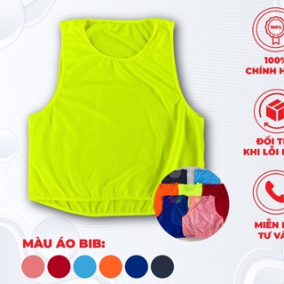 Áo Bib, Áo Pitch Lưới Tập Bóng Đá Chiến Thuật Team Building Nhiều Màu Cho Học Sinh, Trẻ Em