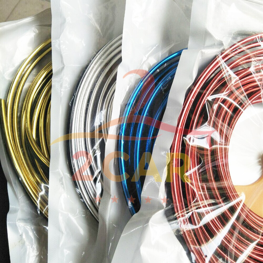 Chỉ Trang Trí Nội Thất Xe 3D- Cuộn 5m Chỉ Nẹp Viền Trang Trí Nội Thất Ô Tô Xe Hơi Chuyên Dụng