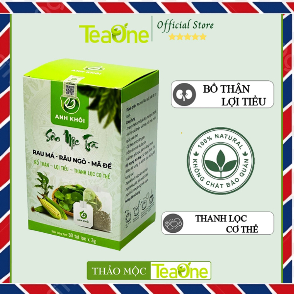 Trà túi lọc, Rau Má, Râu Ngô, Mã Đề, Bổ Thận, Lợi Tiểu,Thanh Lọc Cơ Thể ...