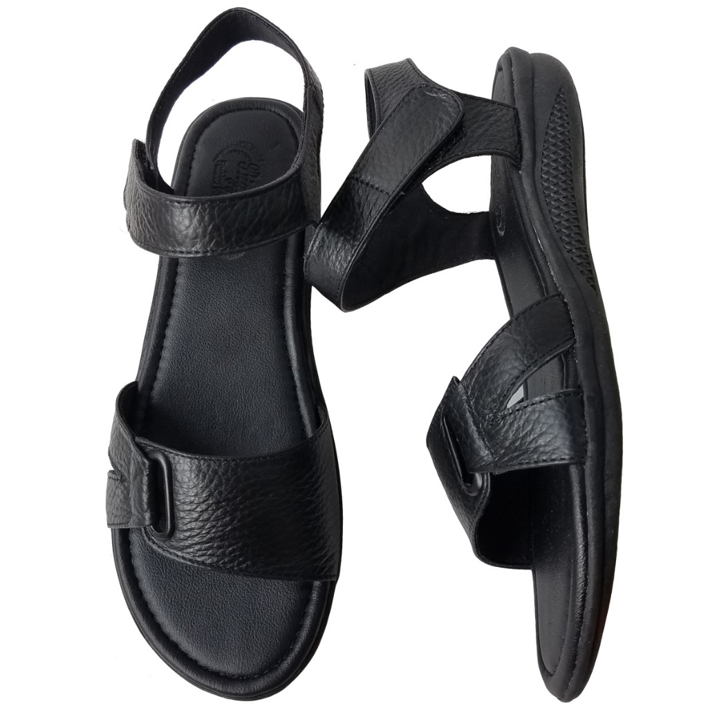 Giày sandal nữ da bò BIGGBEN cao cấp HKD893