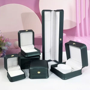 Hộp Đựng Trang Sức Pu Da Cao Cấp Set Đựng Vòng Tay ,Nhẫn,Dây Chuyền Cao Cấp