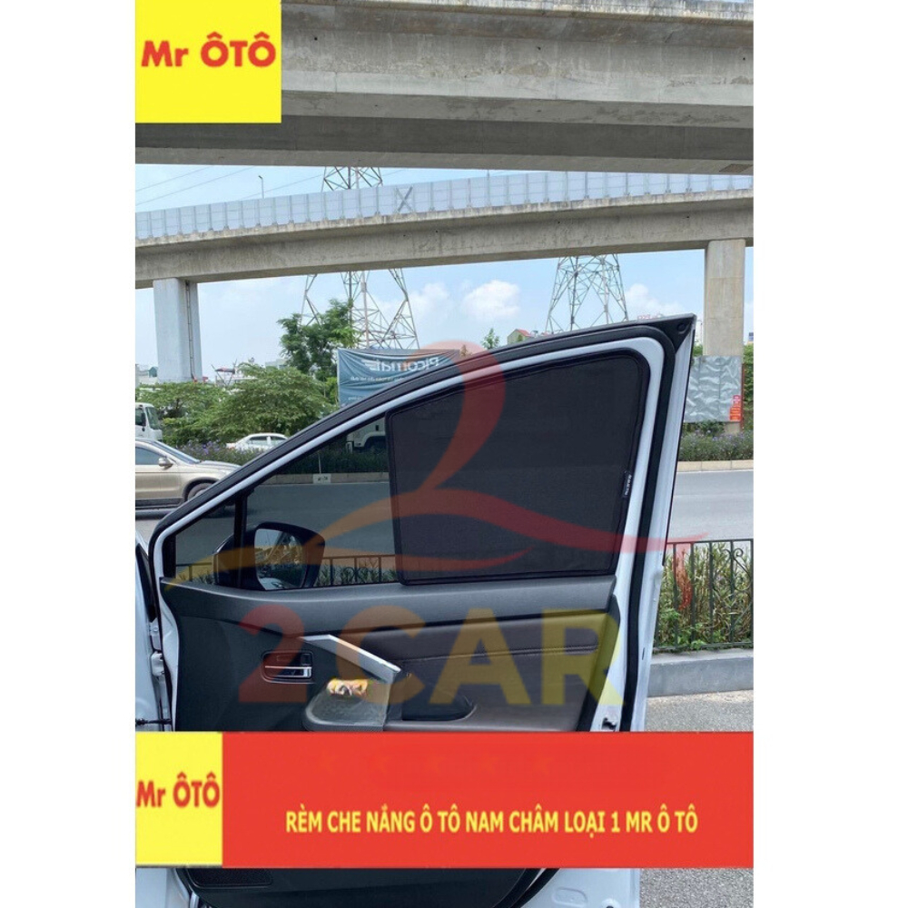 (  Loại 1) Rèm che nắng chống UV xe Xpander 2018- 2021, 2022, 2023,2024 có hút nam châm- Hàng MR Ô TÔ- BH 24 tháng