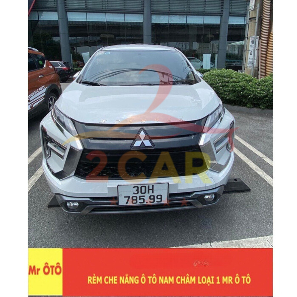 (  Loại 1) Rèm che nắng chống UV xe Xpander 2018- 2021, 2022, 2023,2024 có hút nam châm- Hàng MR Ô TÔ- BH 24 tháng