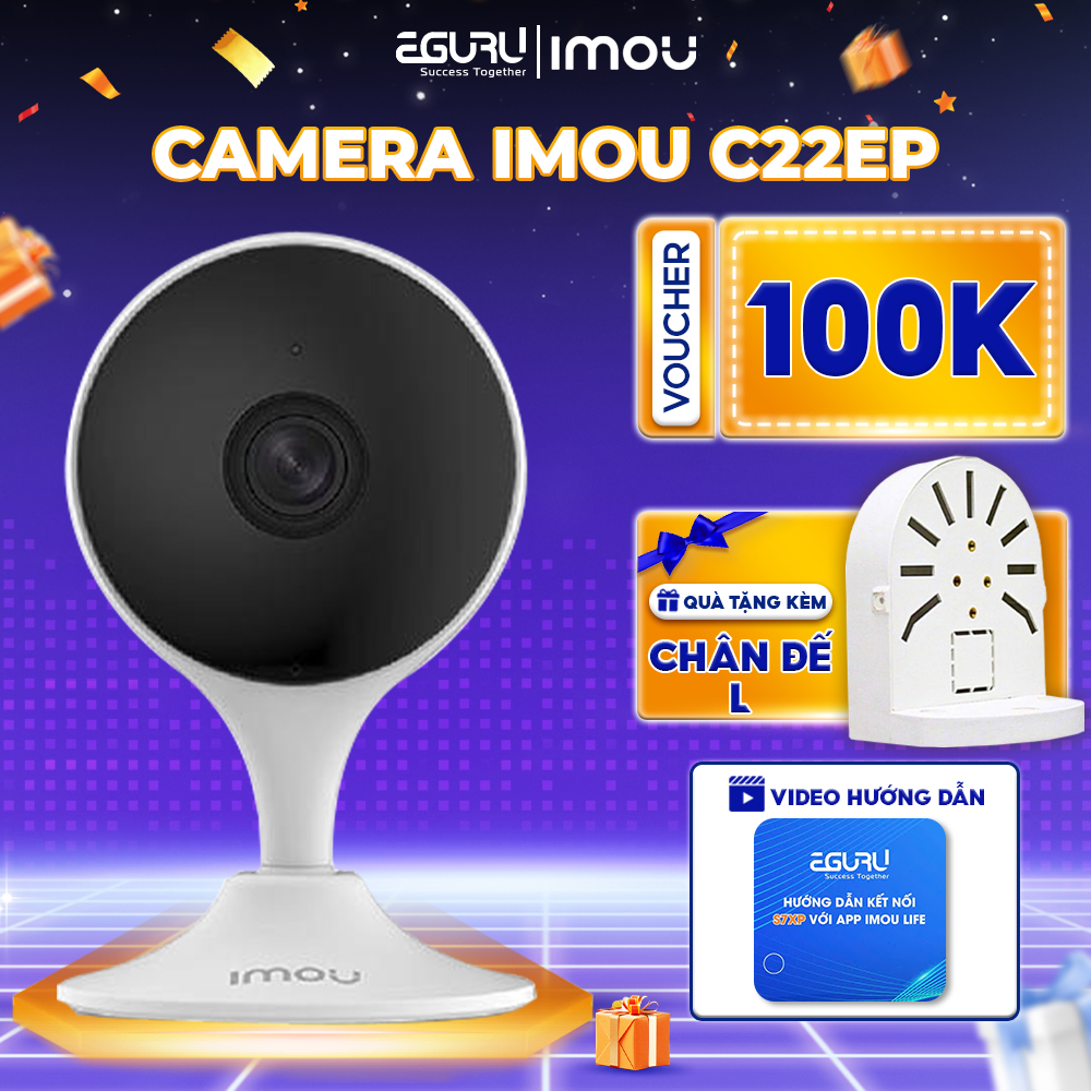 Camera IMOU C22EP 2MP | C22FP Full HD Trong Nhà | Đàm Thoại 2 Chiều ...