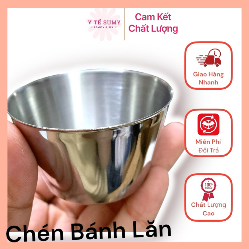 Chén inox bánh lăn 304 - Chén số 1 - Chén y tế Inox số 1 dùng trong y ...