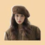 Mũ nón beret nồi bánh tiêu nữ Hàn Quốc AAA iLita ulzzang đẹp mùa đông thời trang màu trắng, nâu, be, đen