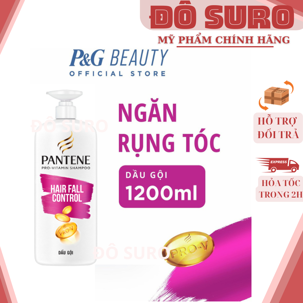 Dầu Gội PANTENE Pro-V Ngăn Rụng Tóc Chai 1200ML