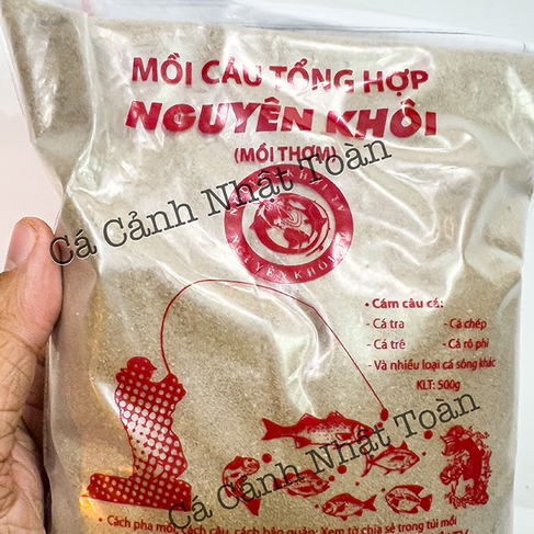 CÁM CÂU CÁ NGUYÊN KHÔI SIÊU NHẠY MỒI THƠM (GÓI 500G)