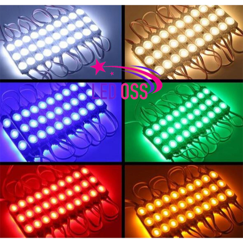 Led Hắt 3 Bóng 12V 6113 Đơn Sắc Đủ Màu, Thanh Led Siêu Sáng Chip 2835 ...