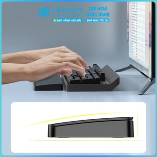 Kê tay bàn phím tích hợp hộp lưu trữ thông minh Pad Ergonomic, miếng đệm cổ tay bàn phím cơ layout 87% 94% full size
