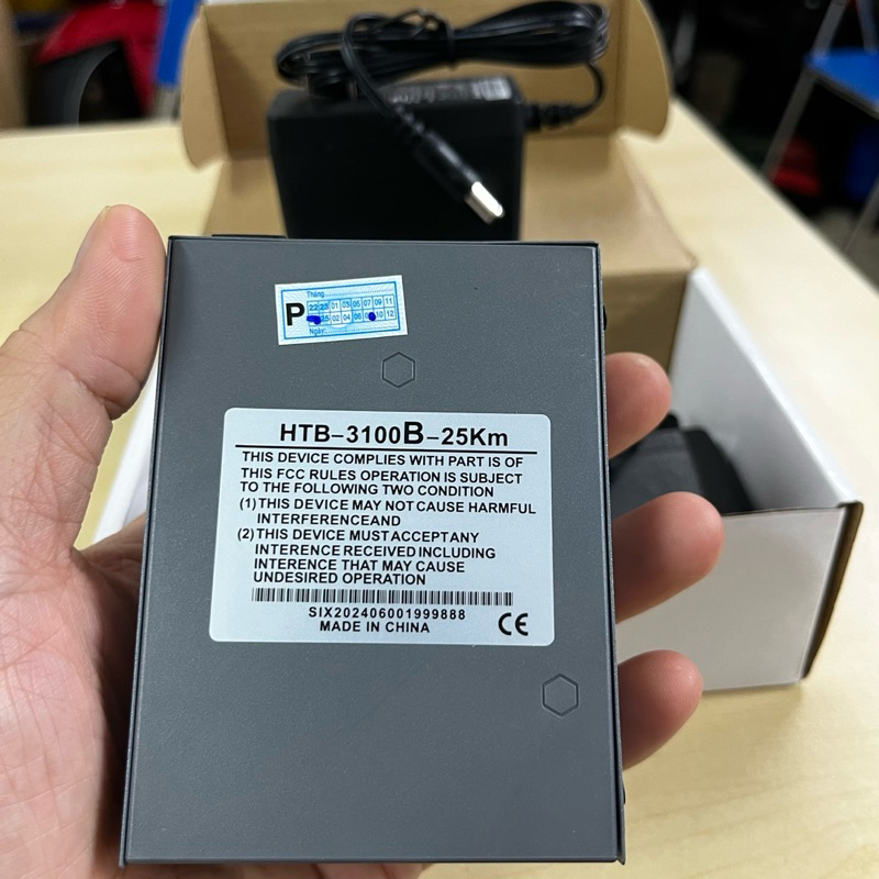 (1 CẶP 2 CÁI) Bộ Chuyển quang điện Netlink HTB-3100/AB Single Fiber 100Mbps kèm nguồ