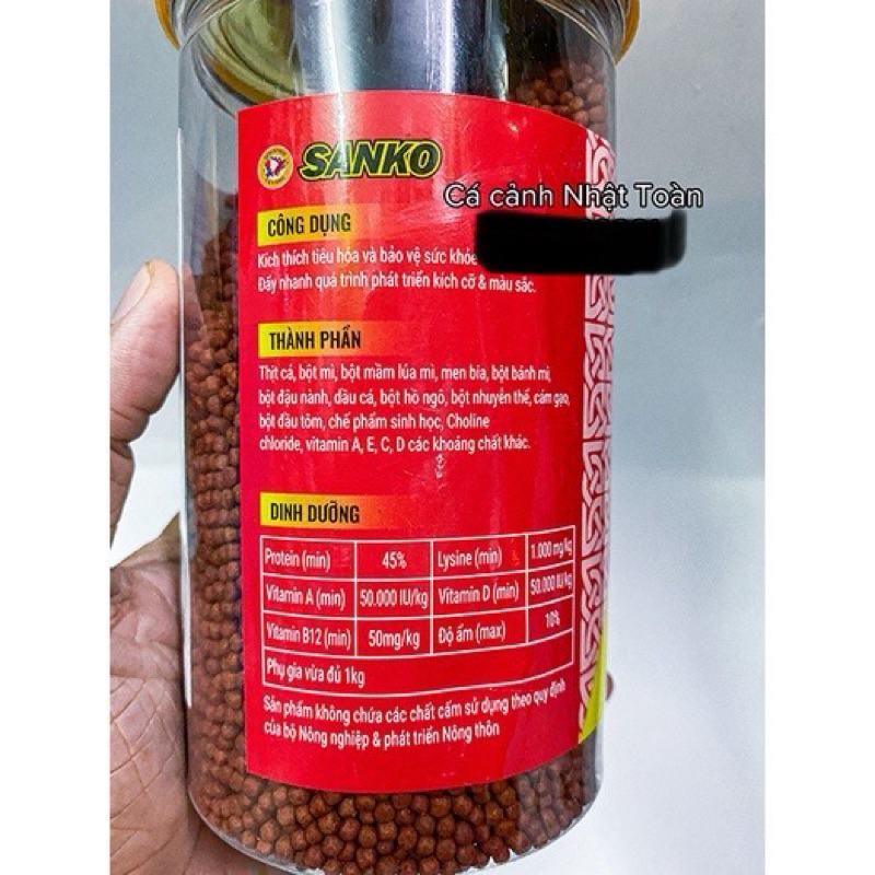 THỨC ĂN CHUYÊN CHO CÁ RỒNG AROWANA FOOD SANKO