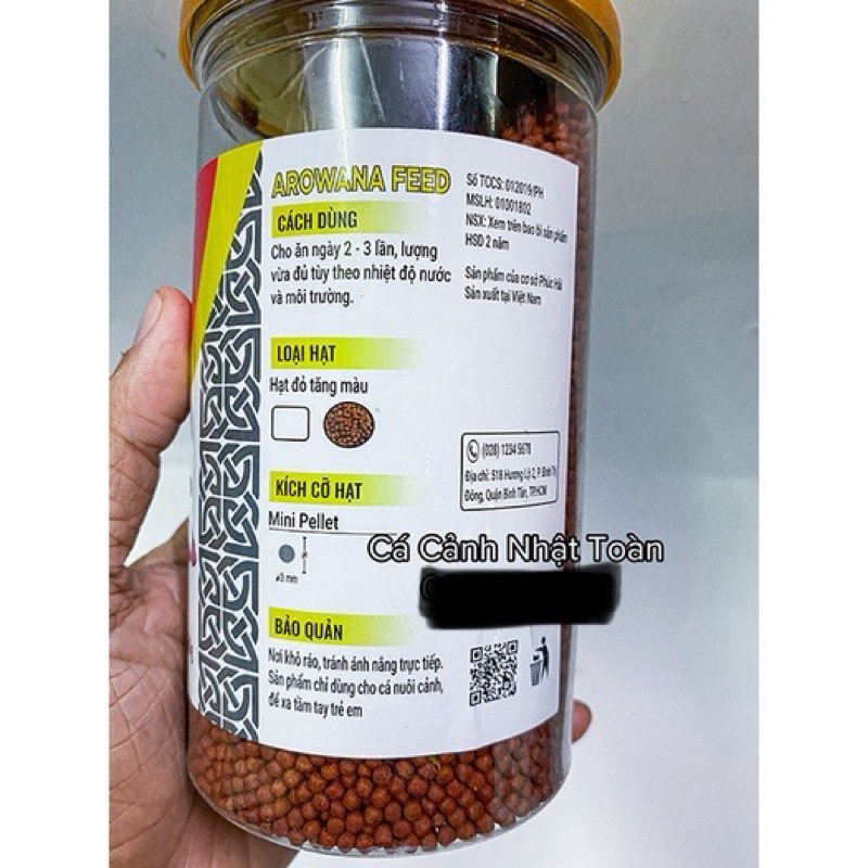 THỨC ĂN CHUYÊN CHO CÁ RỒNG AROWANA FOOD SANKO