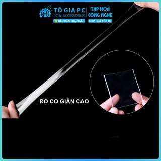 Băng keo 2 mặt siêu dính chắc trong suốt đa năng, miếng dán chống trượt đa năng miếng dán dính mạnh không để lại vết keo