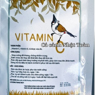 Vitamin C Dành Cho Chim Cảnh 20gram Acpharno Tăng sức đề kháng, giảm và chống stress