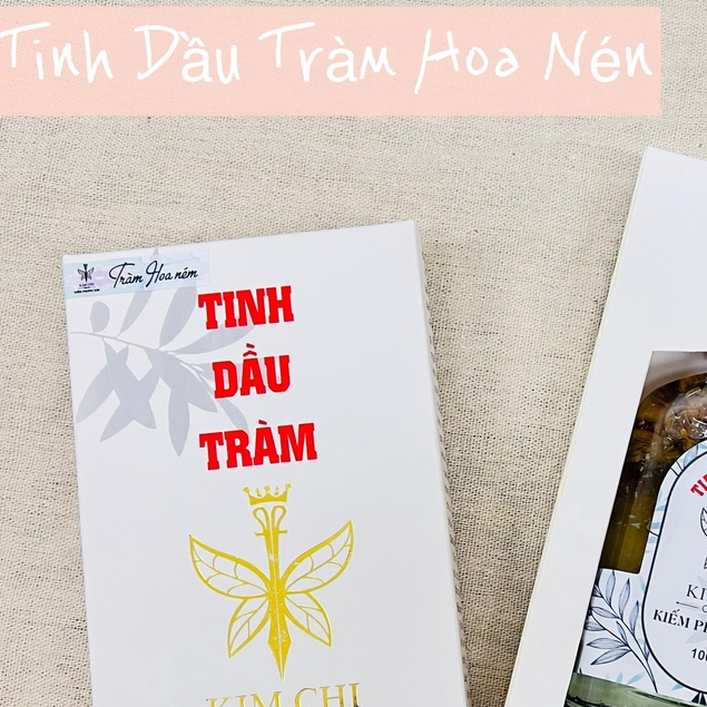 Tinh dầu Tràm Kim Chi hoa nén (Kiếm Phong KIM) - Huế