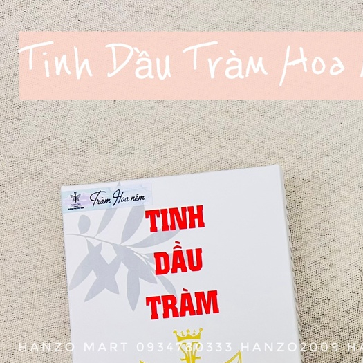 Tinh dầu Tràm Kim Chi hoa nén (Kiếm Phong KIM) - Huế