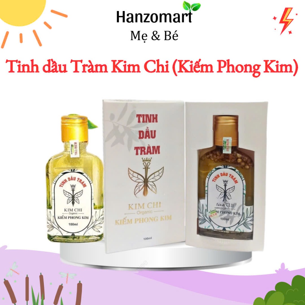 Tinh dầu Tràm Kim Chi hoa nén (Kiếm Phong KIM) - Huế