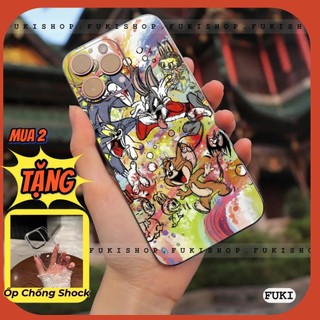 Miếng dán Skin Mặt Lưng / Ốp Lưng Tom Jerry MS03  FULL VIỀN Dành cho 15 pro max 14 pro max 13 pro max  - Fukishop
