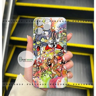 Miếng dán Skin Mặt Lưng / Ốp Lưng Tom Jerry MS03  FULL VIỀN Dành cho 15 pro max 14 pro max 13 pro max  - Fukishop