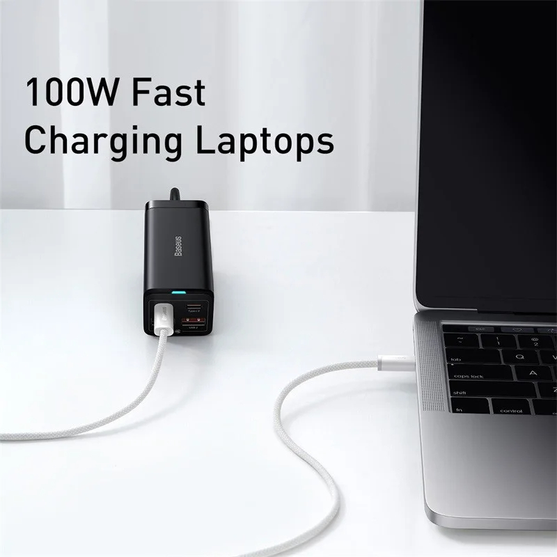 Cáp Sạc Nhanh 100W Baseus Dynamic 4 Type-C to Type-C – Bền Bỉ, Tốc Độ Cao