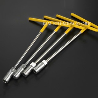 Tay mở ốc chữ T bọc nhựa - Tay vặn khẩu chữ T vặn ốc từ 8-19 mm