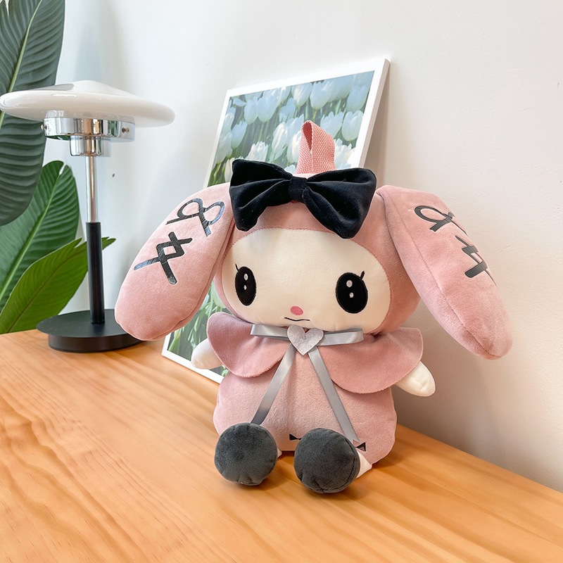 Balo Kuromi Melody Đáng Yêu Balo Gấu Bông Kuromi,Melody Kích Thước 32C Túi Kuromi,Melody Sang Trọng