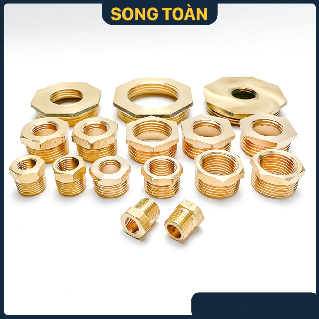 Cà Rá 13 17 21 27 34 Nối Giảm Ren Trong Ren Ngoài - Nối Chuyển Lơ Thu ...