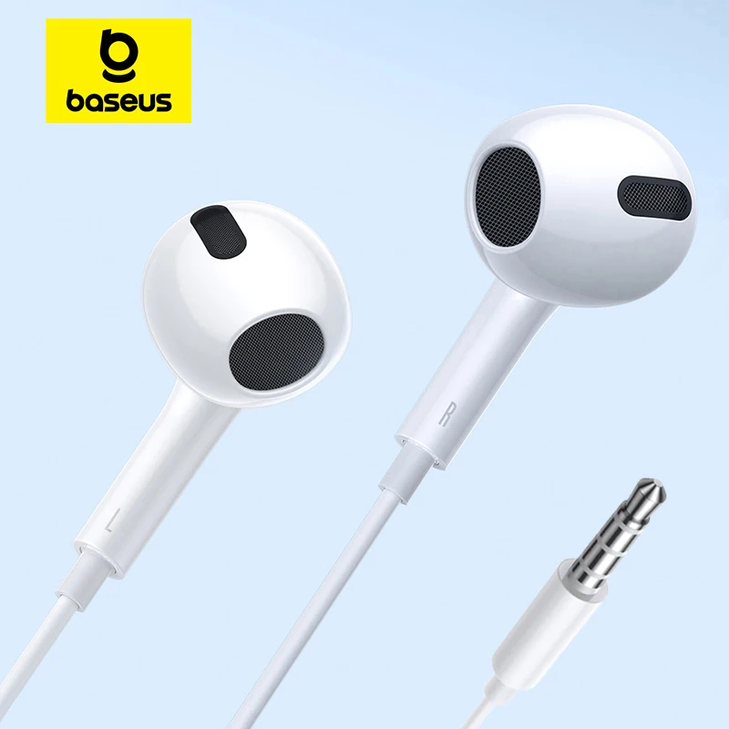 Tai Nghe Baseus Encok 3.5mm lateral in-ear Wired Earphone H17