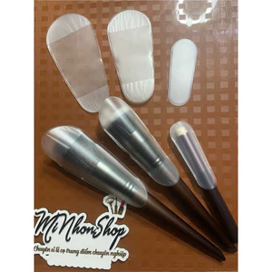 SET 3 miếng bọc chống bẩn đầu cọ trang điểm nhiều size