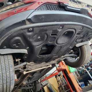{ Nhựa Dẻo Dày 5MM } Chắn Bùn Gầm Hyundai Tucson  Đời 2015-2020 Ốp Gầm Bảo Vệ Động Cơ