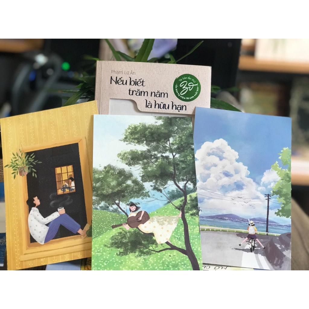 Ảnh Sách Nếu Biết Trăm Năm Là Hữu Hạn ( Bìa mềm - Tặng kèm 3 Postcard)  - Phương Nam Books 3