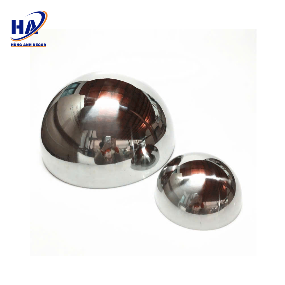 Nửa quả cầu inox 63mm , bán cầu bầu dục inox 304 dày 1mm chắc chắn ...