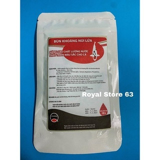 Bùn Khoáng Núi Lửa Acpharno tăng màu nâng cao chất lượng nước cho cá cảnh 100g