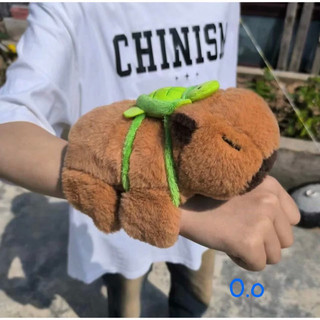 Vòng đập tay thú bông Capybara siêu đáng yêu đa năng làm vòng đeo tay, móc khóa, trang trí cặp