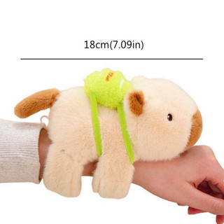 Vòng đập tay thú bông Capybara siêu đáng yêu đa năng làm vòng đeo tay, móc khóa, trang trí cặp