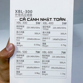 Lọc Treo Sunsun Xiaoli XBL-300/400/500/600 Cho Bể Cá Cảnh (hút mặt)