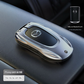 VỎ ỐP KHOÁ MAZDA HỢP KIM CROM CAO CẤPu